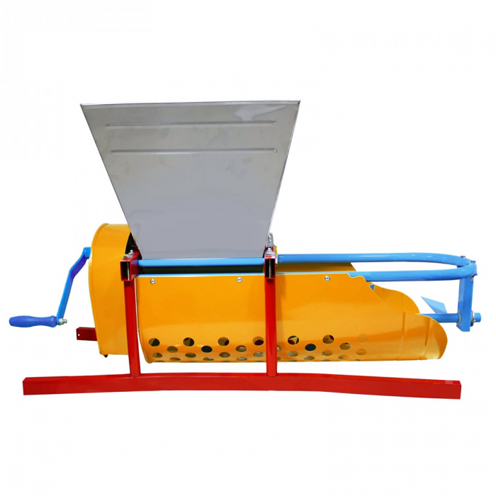 Zdrobitor desciorchinator manual de struguri Micul Fermier, cuva 20 litri, 300 kg/h [2]