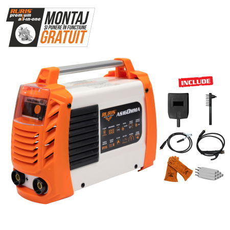 Echipamente pentru sudura - Aparat  de sudura ruris as160mma