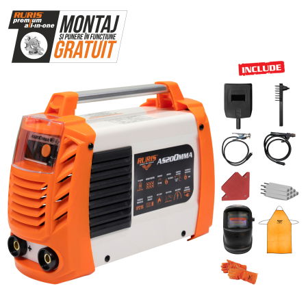 Echipamente pentru sudura - Aparat de sudura ruris as200mma