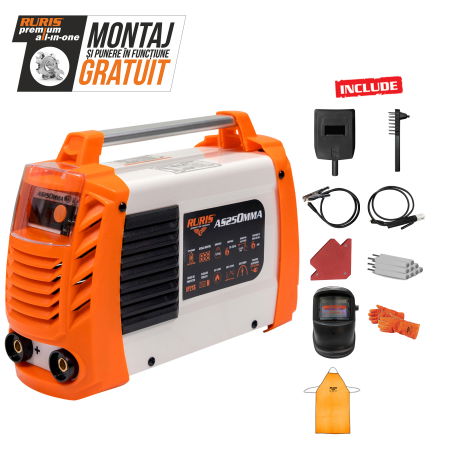 Echipamente pentru sudura - Aparat  de sudura ruris as250mma