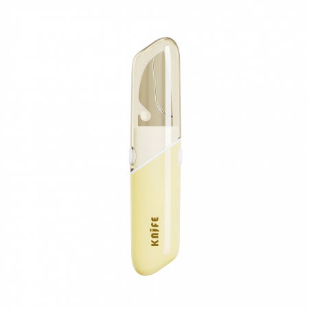 Cutite si seturi de cutite - Cutit de Fructe Multifunctional, Flippy, Razatoare, Curatator Fructe-Legume, Deschizator de Sticle, 18.1x3.8x2cm, Galben