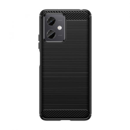 GSM - Husa Protectie, Flippy, pentru Xiaomi Redmi Note 12 5G, TPU Carbon, Negru