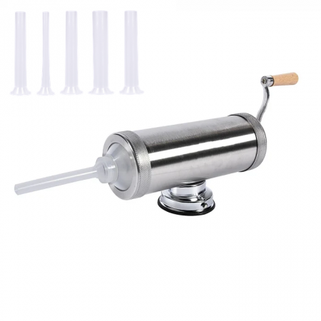 Masina de umplut carnati 3 kg cu ventuza, 5 palnii incluse [0]