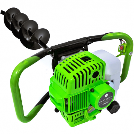 Motoburghie - Motoburghiu / foreza pamant Craft-tec 6 Cp, 8000 Rpm + Burghiu 250 x 800