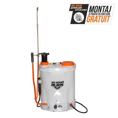 Pompe, motopompe, sisteme de irigat si stropit - pulverizator electric-manual ruris rs 2000