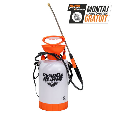 Pompe, motopompe, sisteme de irigat si stropit - pulverizator manual ruris rs 500s
