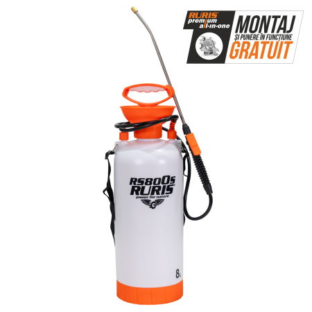 Pompe, motopompe, sisteme de irigat si stropit - pulverizator manual ruris rs 800s