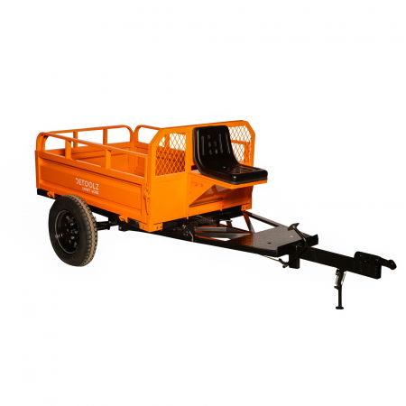 Remorca motocultor 600 Kg extensie inaltime 150 mm [0]