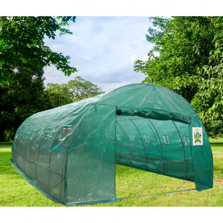 Sere si solarii - Sera polietilena 10x4x2.5 m 140g/mp UV4