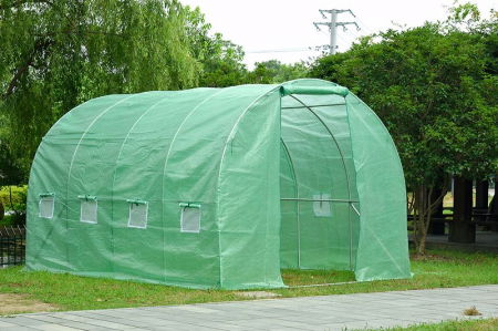 Sere si solarii - Sera polietilena Micul Fermier 4x2x2 m 140g/mp UV4