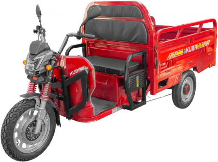 Fără permis - Triciclu electric fără permis KUBA GL15000, benă 603 Kg încărcare, putere motor 1500 W, 50-70 Km autonomie, viteza 25 Km/oră, carte R.A.R inclusă