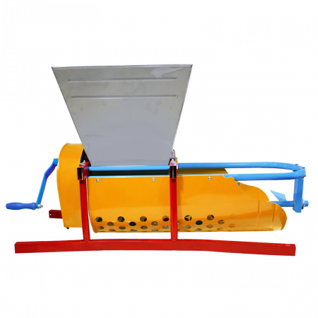 Zdrobitor desciorchinator manual de struguri Micul Fermier, cuva 20 litri, 300 kg/h [1]