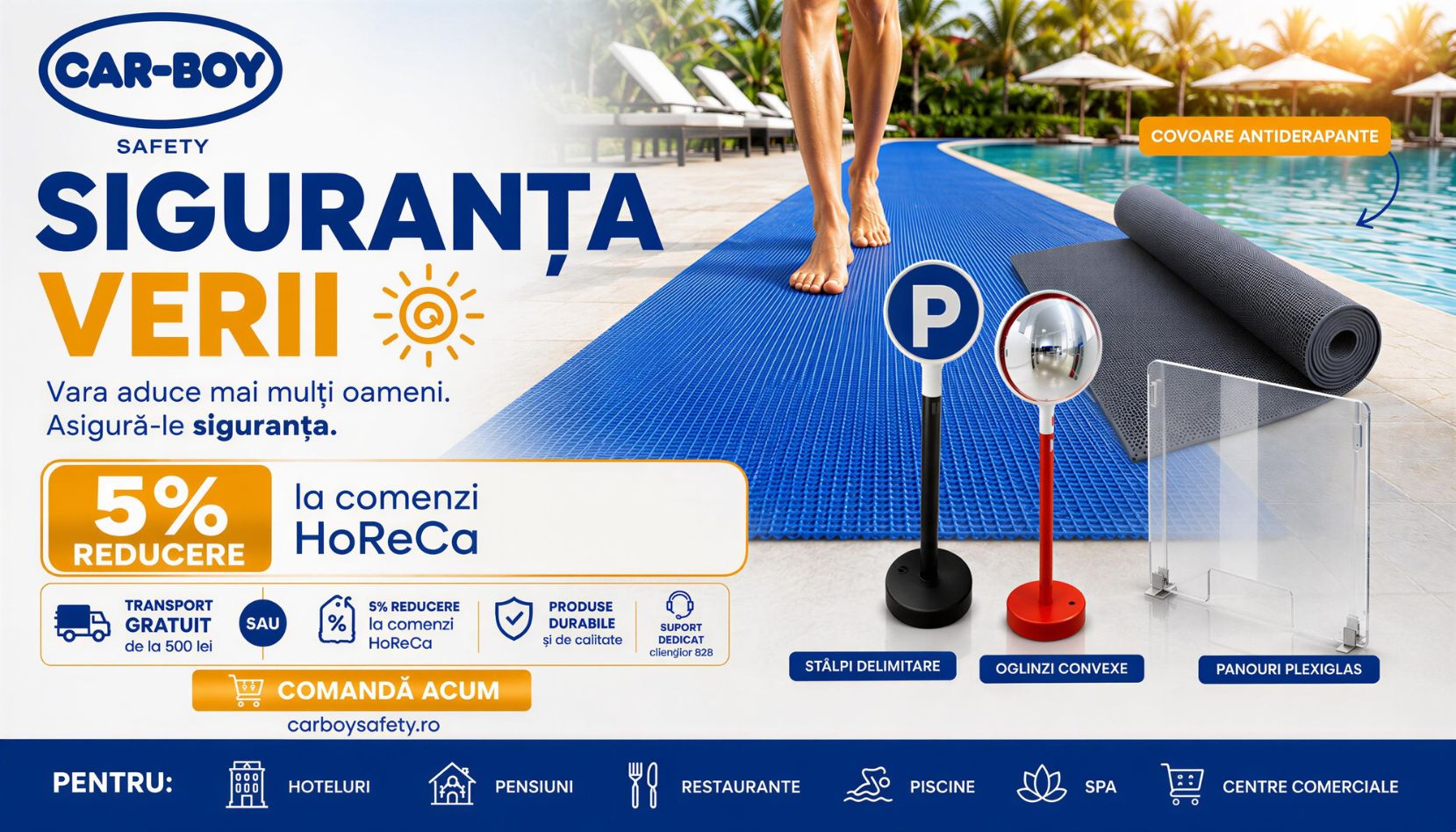 Siguranța Verii – produse profesionale pentru HoReCa