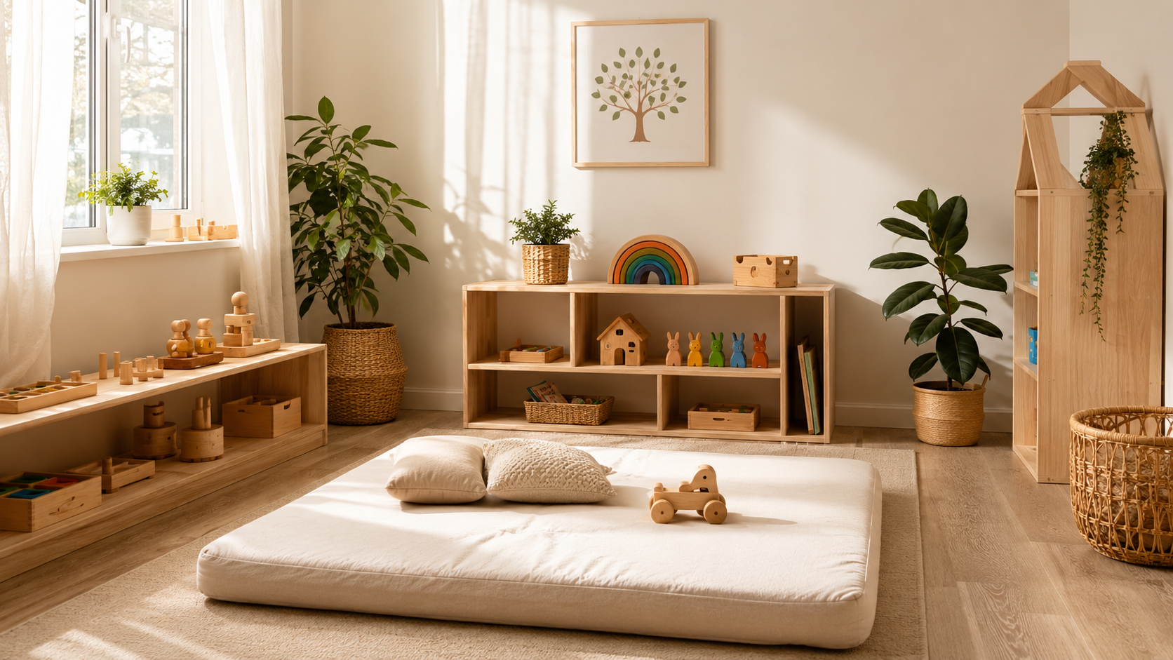 Cum amenajezi un spațiu de joacă acasă după metoda Montessori