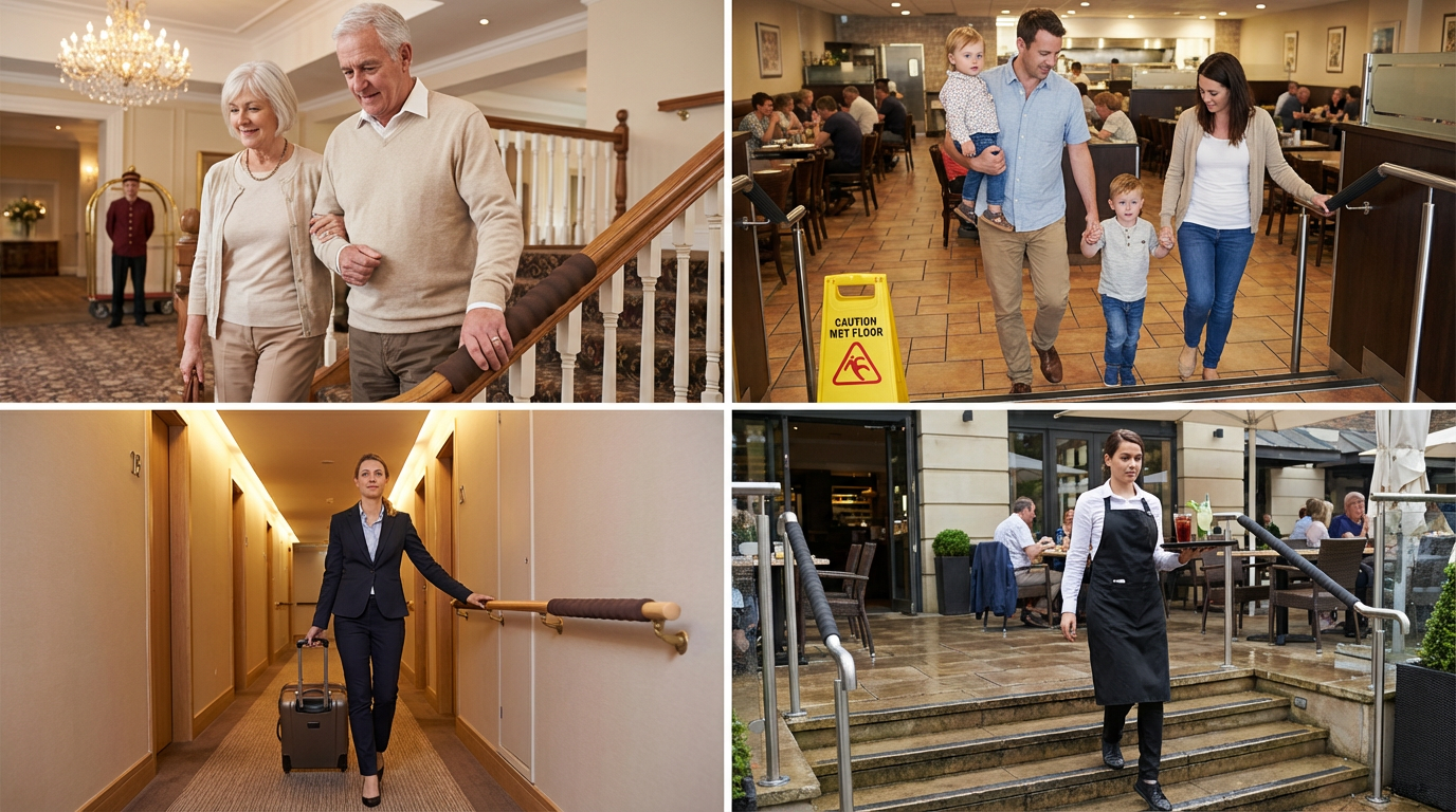 protectie maner balustrada horeca