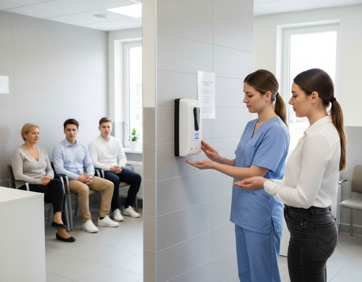 Dispenser dezinfectant sau dozator clasic? Cum alegi soluția corectă pentru instituția ta