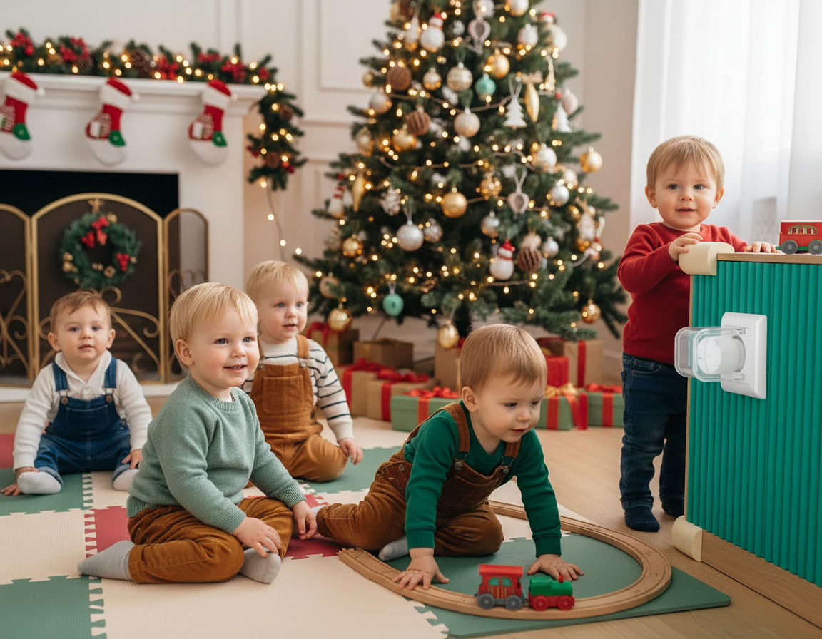 Accidentele copiilor în perioada Crăciunului: ce se întâmplă și cum le evităm