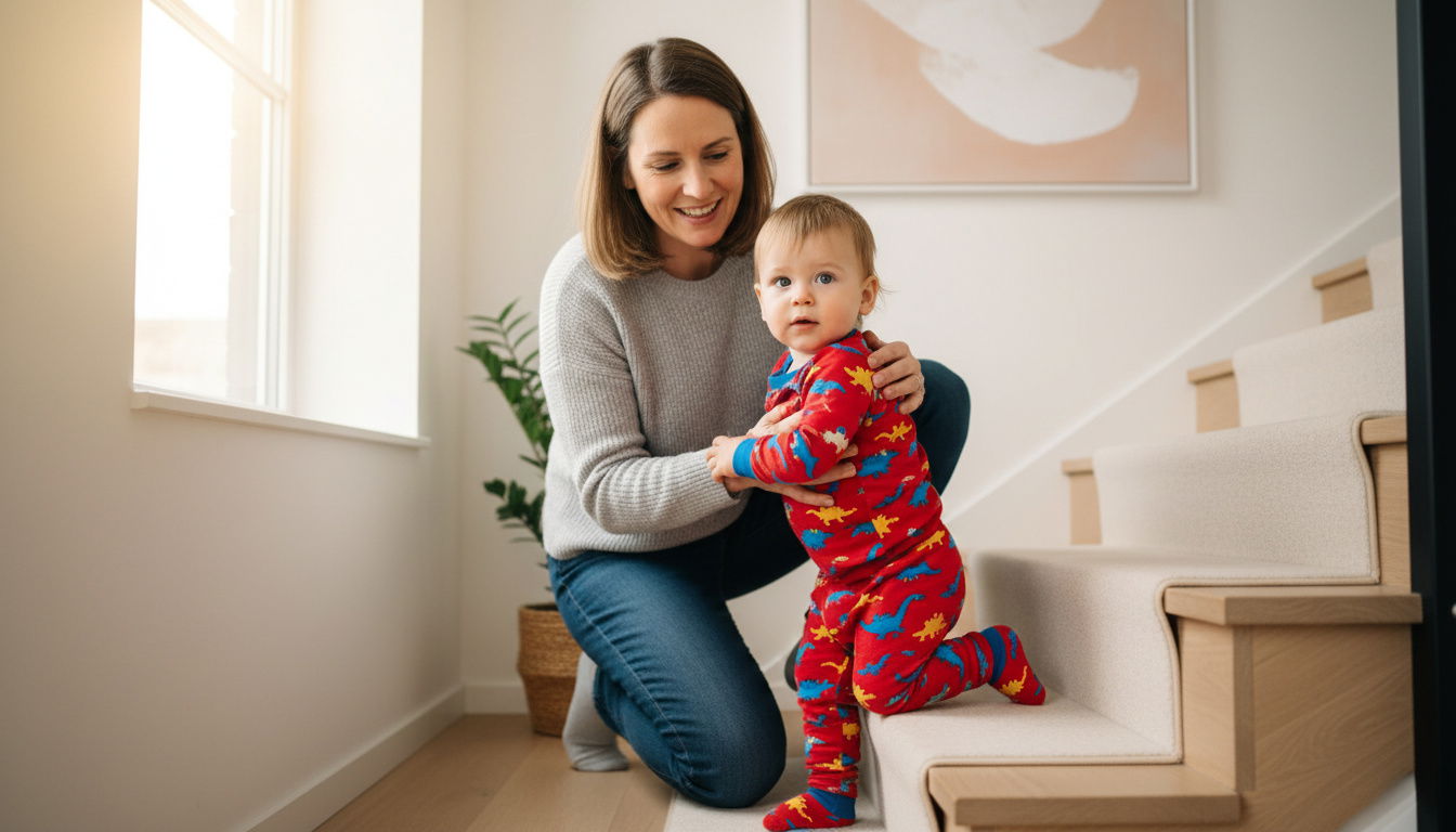 Siguranța copiilor pe scări: cum previi accidentele în casă