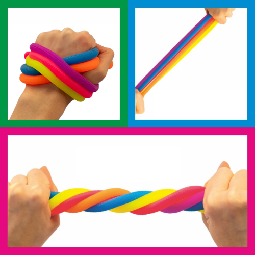 Benzi elastice senzoriale pentru abilitățile motorii fine "Stretch It" [2]