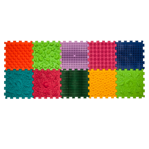 Covoraș de masaj Ortek Dinozauri Puzzle-uri 10 elemente [2]