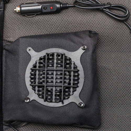 Husa de răcire pentru scaunul auto funcționează de la bricheta mașinii, pernă pentru scaunul șoferului cu ventilatoare [3]
