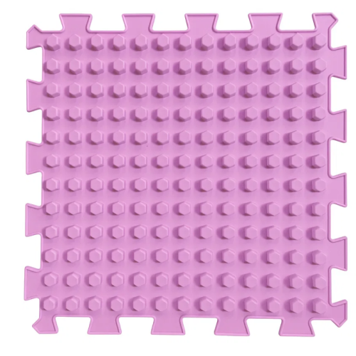 Covoraș ortopedic pentru masaj Puzzle "Mix" FAGURE 1 element [7]