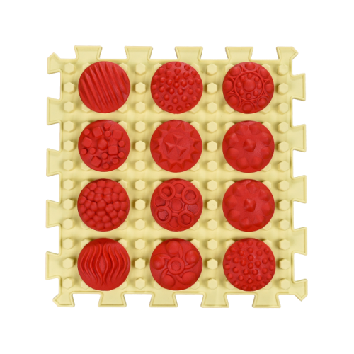 Masaj covoraș Ortek Mix Puzzle – 4 piese + 4 seturi de module Modele [7]