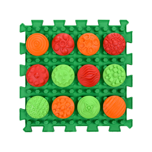 Covoraș de masaj "Ortek Mix Puzzle-uri" 10 elemente + "Modele" cadou [8]