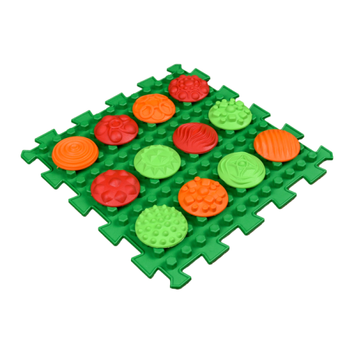Covoraș de masaj "Ortek Mix Puzzle-uri" 10 elemente + "Modele" cadou [9]