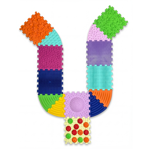 Covoraș de masaj "Ortek Multi Mix" 8 elemente + 6 sectoare [4]