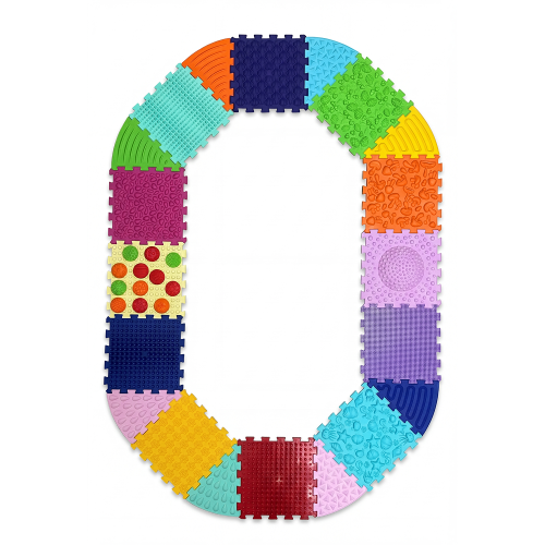 Covoraș de masaj "Ortek Multi Mix" 12 elemente + 8 sectoare [2]