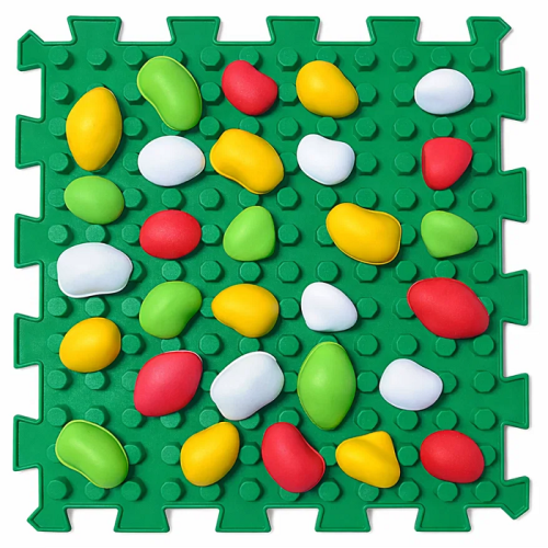 Covoraș de masaj "Ortek Mix Puzzle-uri" 8 elemente + "Pietre" [2]
