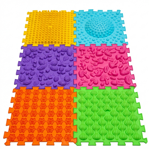 Covoraș de masaj Ortek Mega Mix Puzzle-uri 6 elemente REÎNNOIT [9]