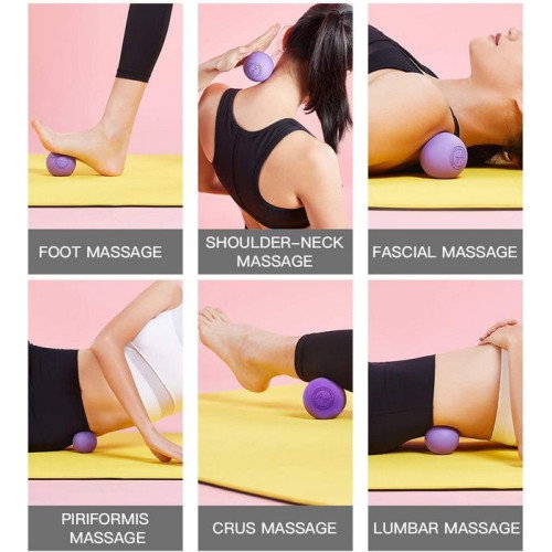 Minge de masaj pentru MFR Grea Minge fascială pentru fitness și yoga [7]