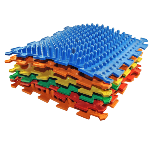 Covoraș ortopedic pentru masaj Puzzle "Mix" Iarbă 1 element [2]