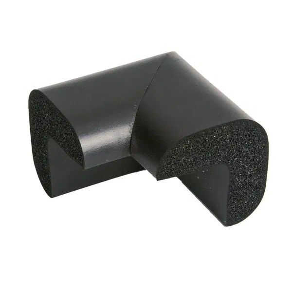 Aparatori colturi mobila, pentru uz industrial, negru, set 4 buc [1]