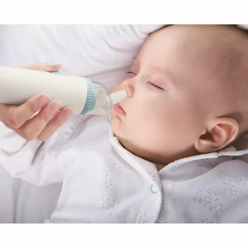 Aspirator nazal electric, pentru bebelusi, 2 viteze, portabil, 0+ luni, HUBDIC [2]