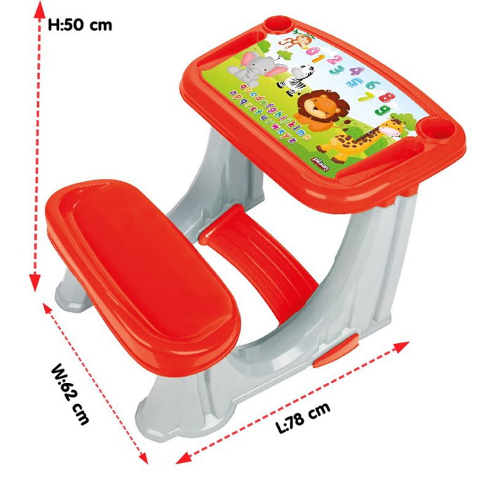 Banca scolara Pilsan Smart red [4]