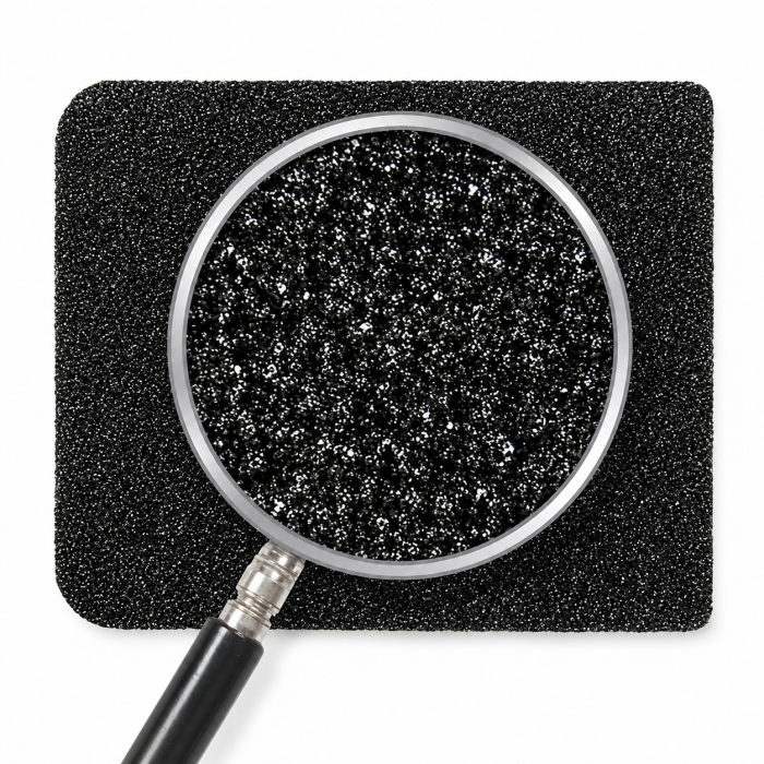 Banda antiderapare, din granule abrazive, autoadeziva, 5m, neagra [3]