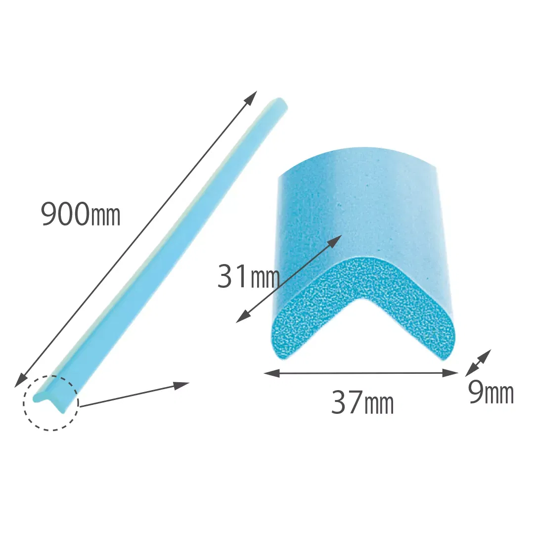 Banda protectie colturi mobilier, galben lamaie [2]