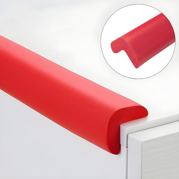 Banda protectie mobilier, rosu [1]