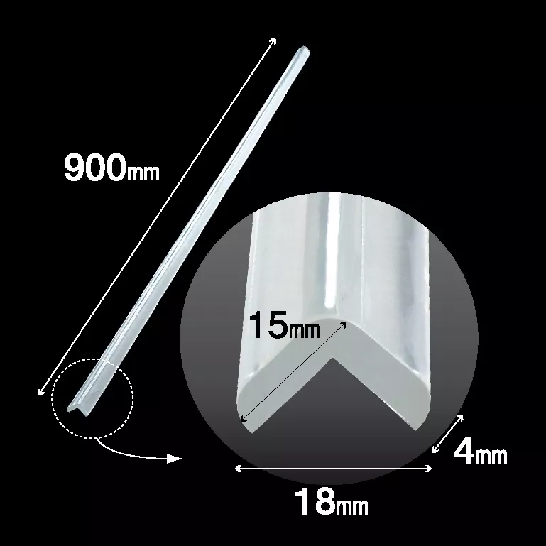 Banda protectie mobilier, transparenta, 90cm [2]