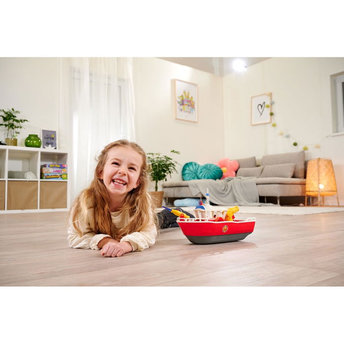 Barca Simba Fireman Sam Titan Fireboat 32 cm cu figurina si accesorii [15]