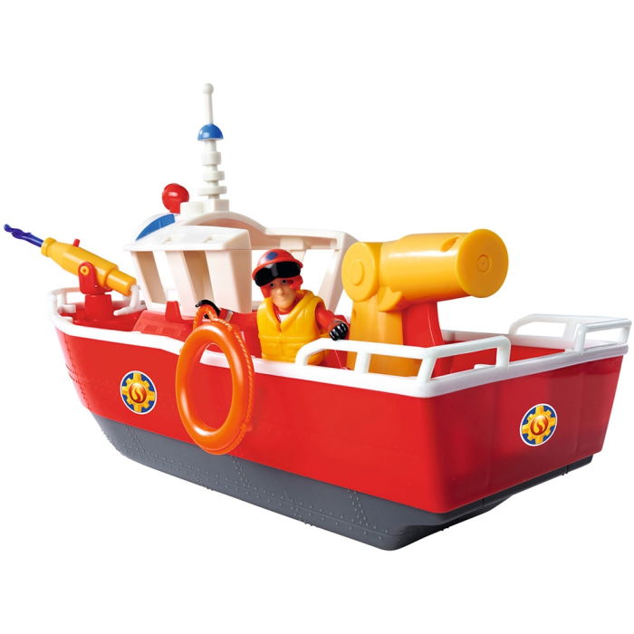 Barca Simba Fireman Sam Titan Fireboat 32 cm cu figurina si accesorii [5]