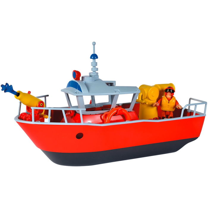Barca Simba Fireman Sam Titan Fireboat 32 cm cu figurina si accesorii [2]
