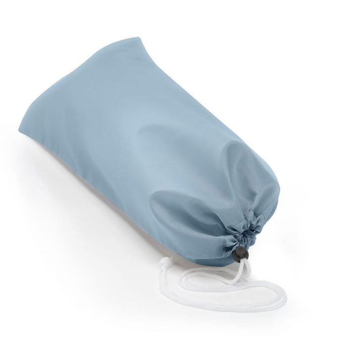 Bariera protectie pat copii, 100 cm, albastru-gri, REER [7]