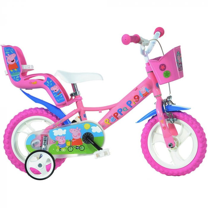 Bicicleta copii 3-5 ani , Dino Bikes 12" Peppa Pig [1]