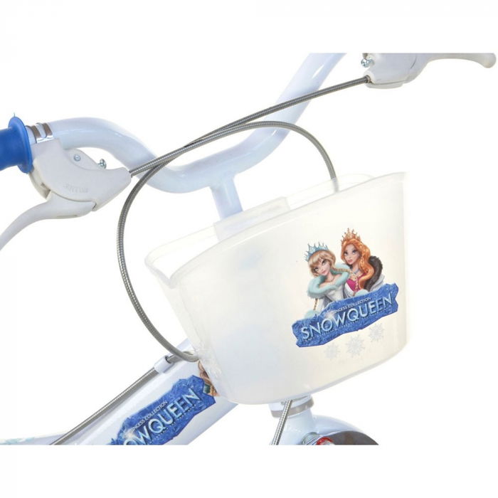 Bicicleta copii 4-7 ani, Dino Bikes 14", Snow Queen [4]