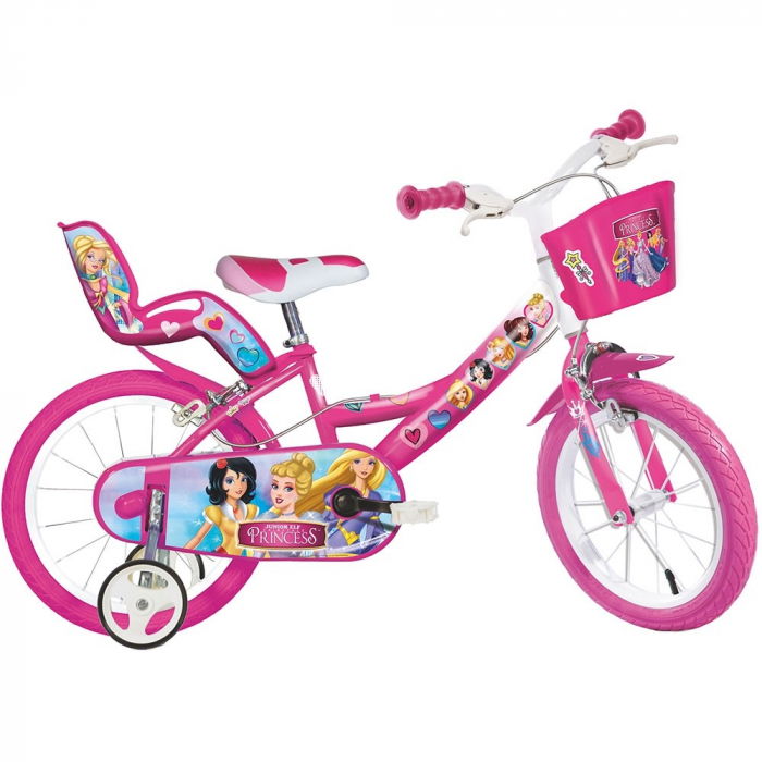 Bicicleta copii 6-8 ani,  Dino Bikes 16" Princess [1]