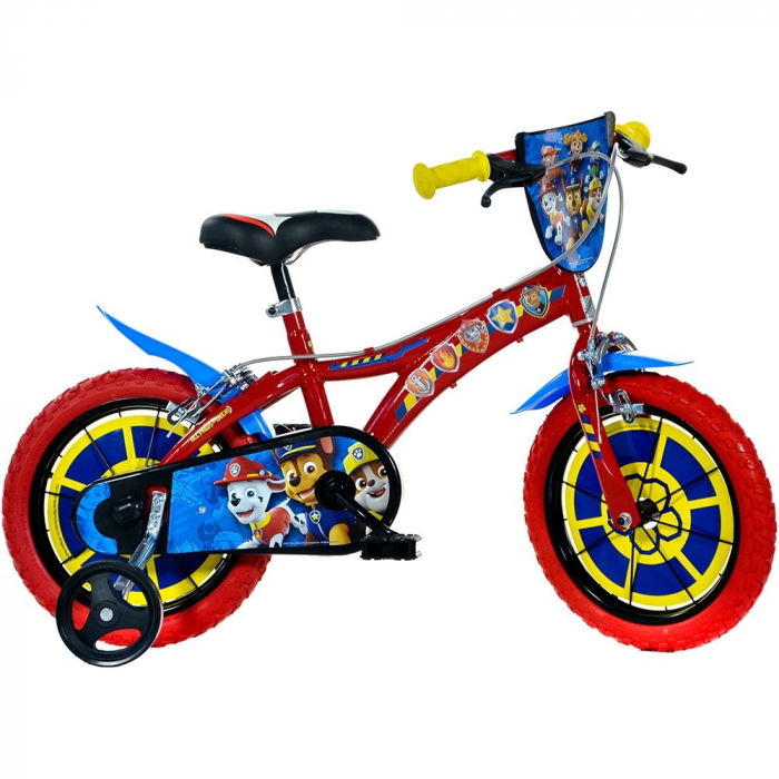 Bicicleta copii 4-7 ani, Dino Bikes 14", model Paw Patrol [1]